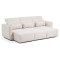 Диван 3-местный La Forma Lares S81931LB12 Бежевый 255 см-8-thumb