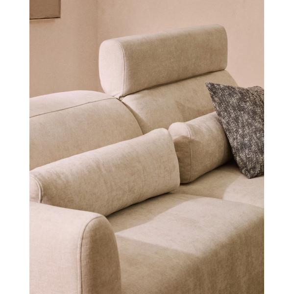 Диван 4-местный La Forma Lares S81970LB12 Бежевый 290 см-4