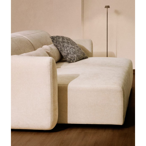 Диван 4-местный La Forma Lares S81970LB12 Бежевый 290 см-3