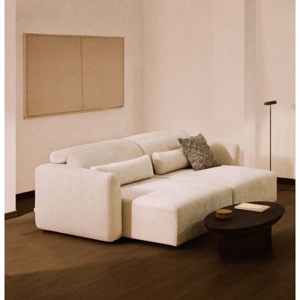 Диван 4-местный La Forma Lares S81970LB12 Бежевый 290 см-1