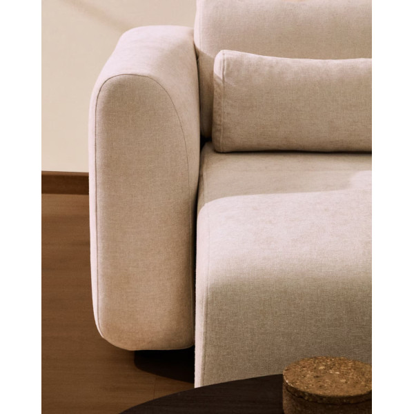 Диван 4-местный La Forma Lares S81970LB12 Бежевый 290 см-5