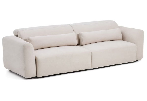 Диван 4-местный La Forma Lares S81970LB12 Бежевый 290 см-7