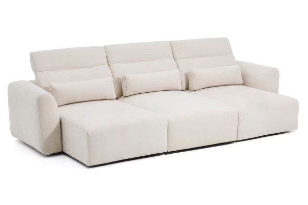 Диван 5-местный La Forma Lares S81971LB12 Бежевый 335 см-8