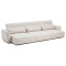 Диван 6-местный La Forma Lares S81972LB12 Бежевый 410 см-8-thumb