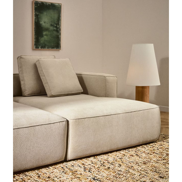 Кутовий диван розкладний 3-місний La Forma Marela S85340BK12 Бежевий 236 см-2