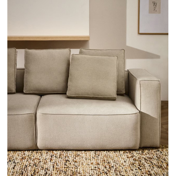 Диван розкладний 3-місний La Forma Marela S85330BK12 Бежевий 236 см-1