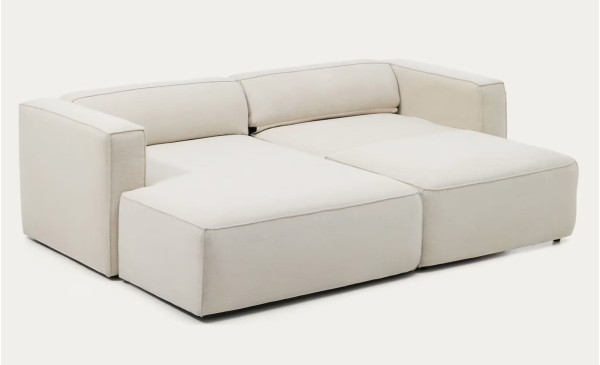 Кутовий диван розкладний 3-місний La Forma Marela S85341BK12 Бежевий 236 см-9