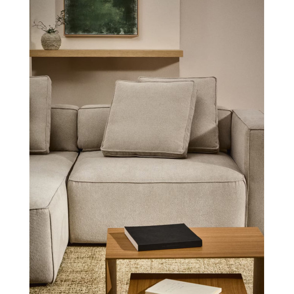 Кутовий диван розкладний 3-місний La Forma Marela S85341BK12 Бежевий 236 см-2