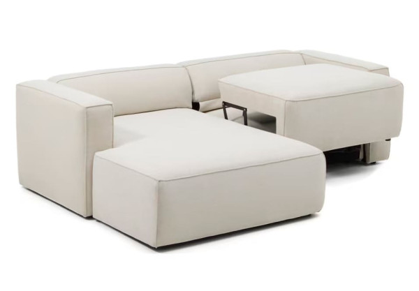 Кутовий диван розкладний 3-місний La Forma Marela S85341BK12 Бежевий 236 см-6