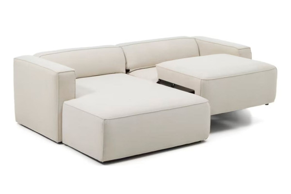 Кутовий диван розкладний 3-місний La Forma Marela S85341BK12 Бежевий 236 см-7