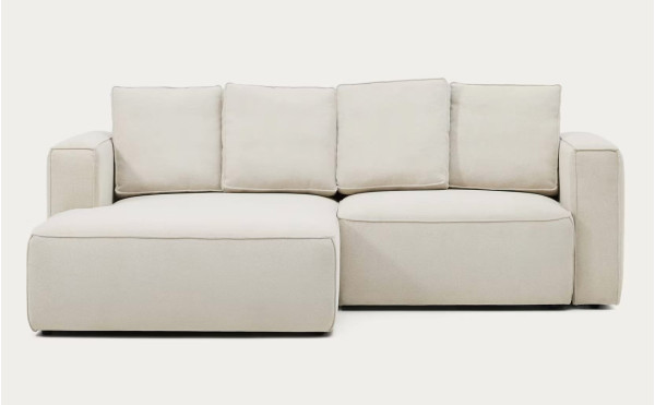 Кутовий диван розкладний 3-місний La Forma Marela S85341BK12 Бежевий 236 см-3