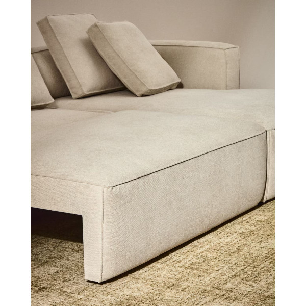 Кутовий диван розкладний 3-місний La Forma Marela S85342BK12 Бежевий 276 см-2