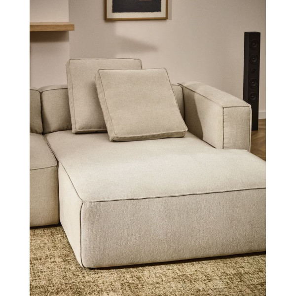 Кутовий диван розкладний 3-місний La Forma Marela S85342BK12 Бежевий 276 см-1