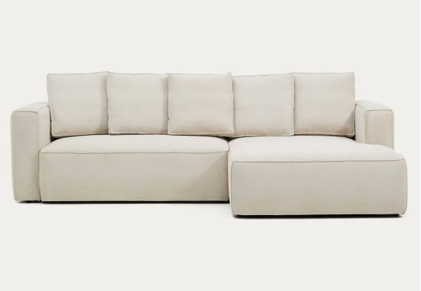 Кутовий диван розкладний 3-місний La Forma Marela S85342BK12 Бежевий 276 см-3