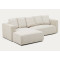 Угловой диван раскладной 3-местный La Forma Marela S85343BK12 Бежевый 276 см-4-thumb