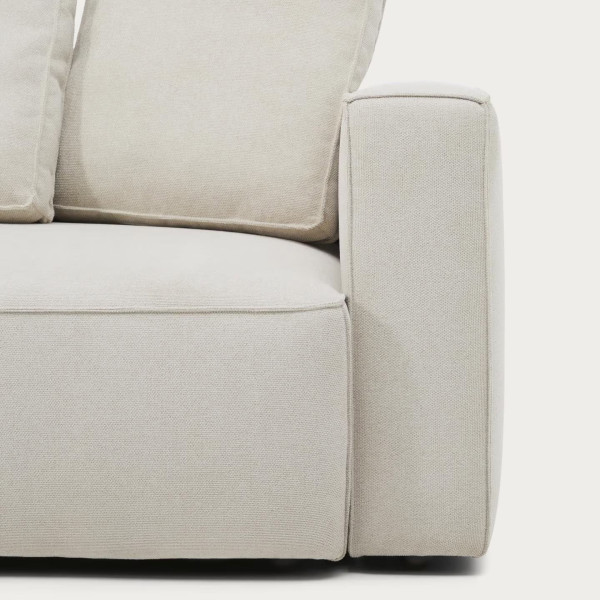 Угловой диван раскладной 3-местный La Forma Marela S85343BK12 Бежевый 276 см-8