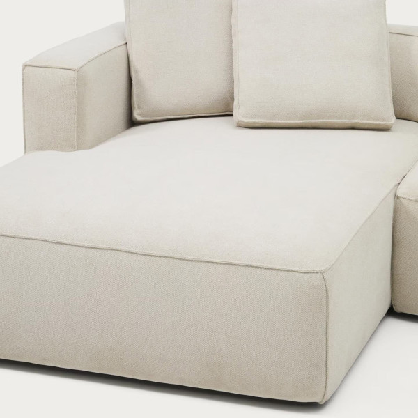 Угловой диван раскладной 3-местный La Forma Marela S85343BK12 Бежевый 276 см-9