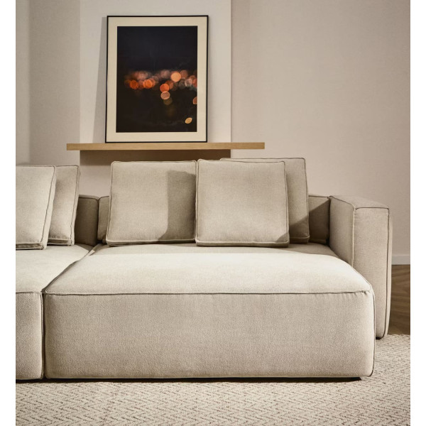 Угловой диван раскладной 3-местный La Forma Marela S85343BK12 Бежевый 276 см-2