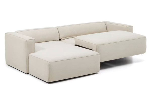 Угловой диван раскладной 3-местный La Forma Marela S85343BK12 Бежевый 276 см-6