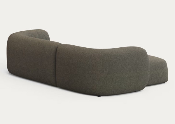 Диван модульний кутовий 3-місний La Forma Martina S84341NR06 Зелений 287 см-3