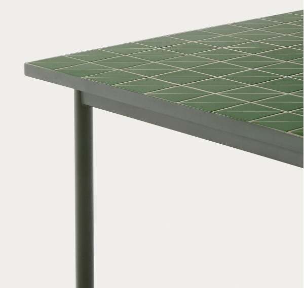 Садовий стіл La Forma Maurina T00064KK06 Зелений 182х91 см-7