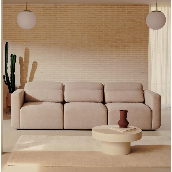 Модульный 3-местный диван La Forma NEOM S82630AU12 Бежевый-0