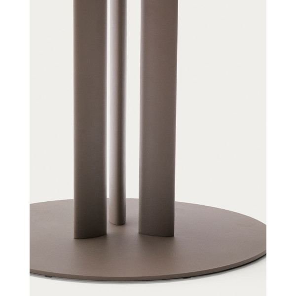 Cтіл La Forma Sedalis O00102RR14 Сіро-коричневий Ø 80 см-6