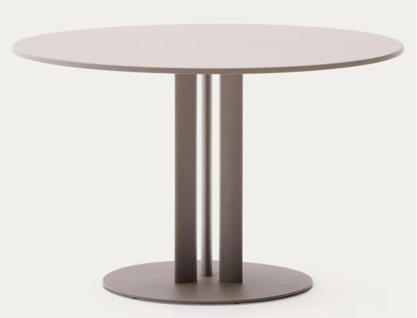 Cтіл La Forma Sedalis O00102RR14 Сіро-коричневий Ø 80 см-2