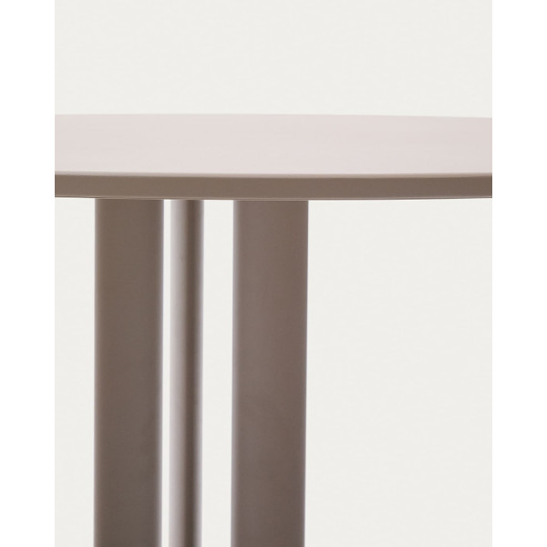 Cтіл La Forma Sedalis O00102RR14 Сіро-коричневий Ø 80 см-4