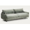 Диван 3-местный La Forma Veliro S81330ZF06 Зеленый 240 см-4-thumb