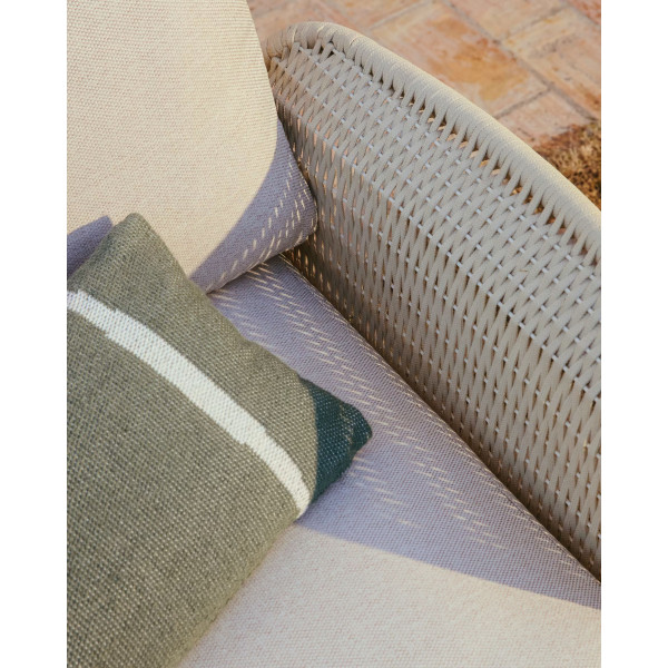 Диван 2-местный La Forma Alipa O00319RO12 Экрю 165 см-4