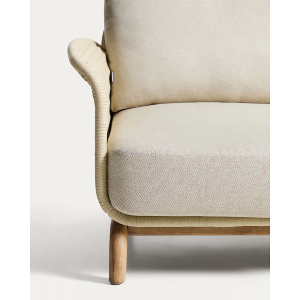 Диван 2-местный La Forma Alipa O00319RO12 Экрю 165 см-7