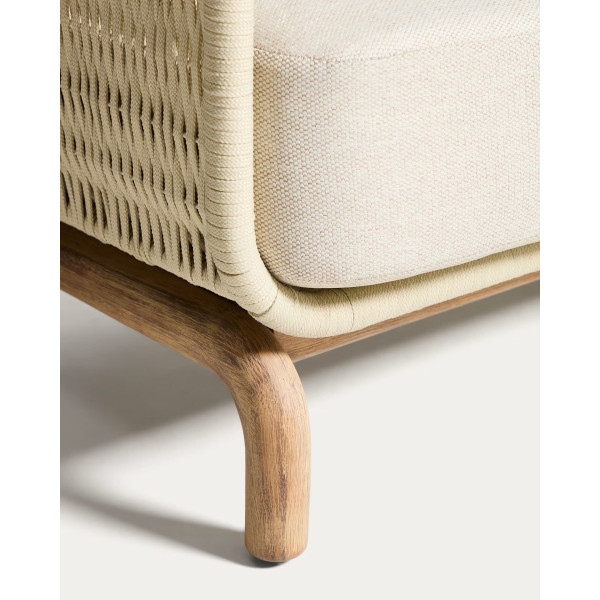 Диван 2-местный La Forma Alipa O00319RO12 Экрю 165 см-9