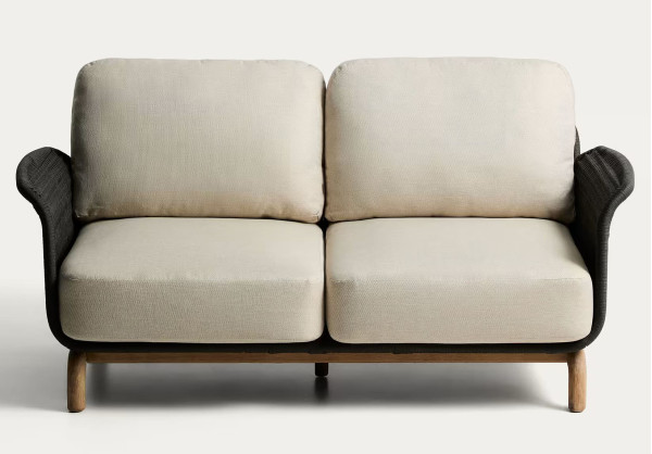 Диван 2-місний La Forma Alipa O00319RO15 Темно-сірий 165 см-3