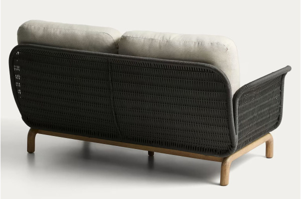 Диван 2-місний La Forma Alipa O00319RO15 Темно-сірий 165 см-5