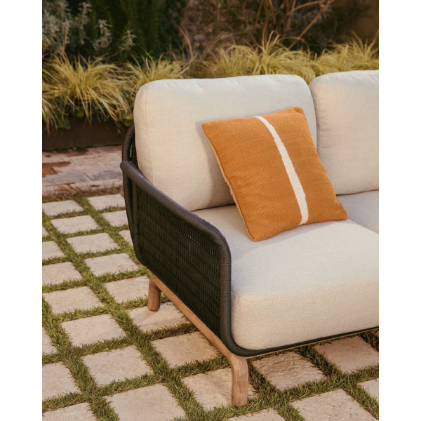 Диван 2-місний La Forma Alipa O00319RO15 Темно-сірий 165 см-2