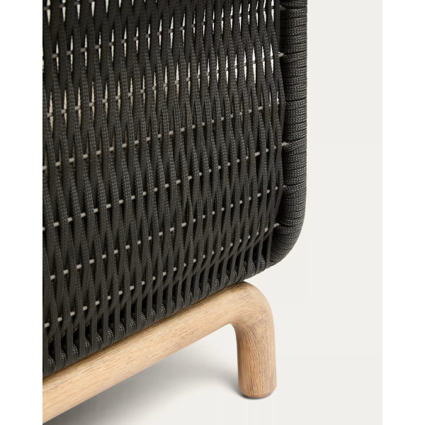 Диван 2-місний La Forma Alipa O00319RO15 Темно-сірий 165 см-10