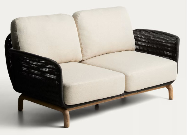 Диван 2-місний La Forma Alipa O00319RO15 Темно-сірий 165 см-4