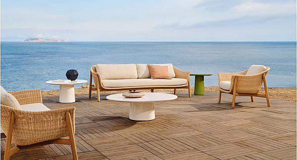 Диван 3-местный La Forma Galea O00146NW11-1