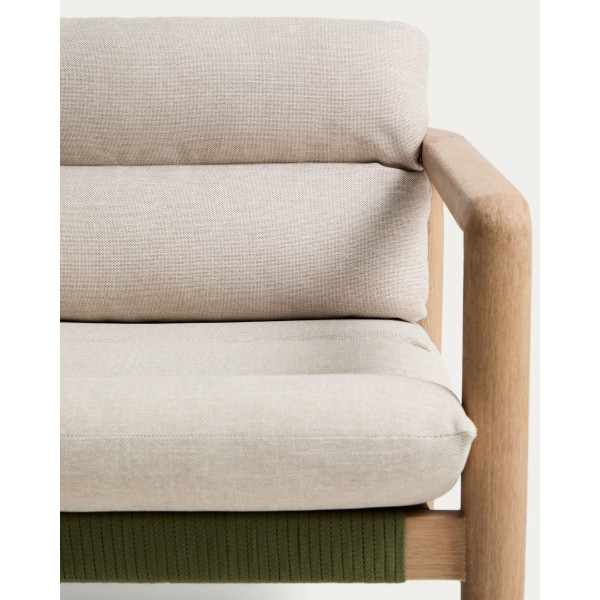 Уличный диван 2-местный La Forma Menfi O00502RO19 136 см-8