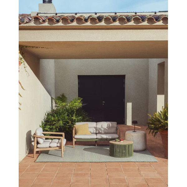 Уличный диван 2-местный La Forma Menfi O00502RO19 136 см-2