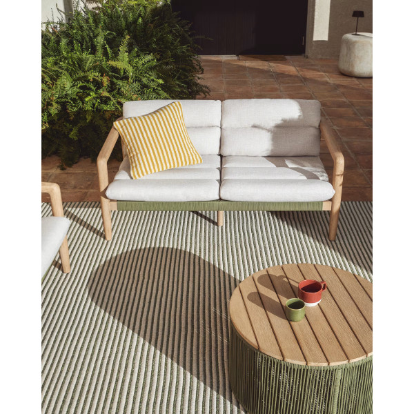 Уличный диван 2-местный La Forma Menfi O00502RO19 136 см-1