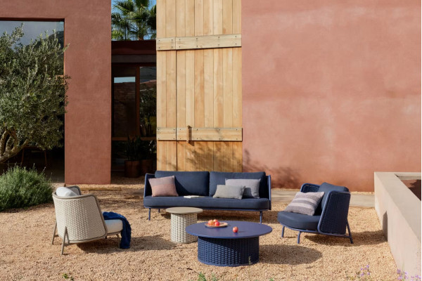 Диван 3-місний Sedalis O00097RO25 Синій-1