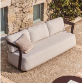 Диван 3-местный La Forma Tamaris O00654FA09 Коричневый 217 см