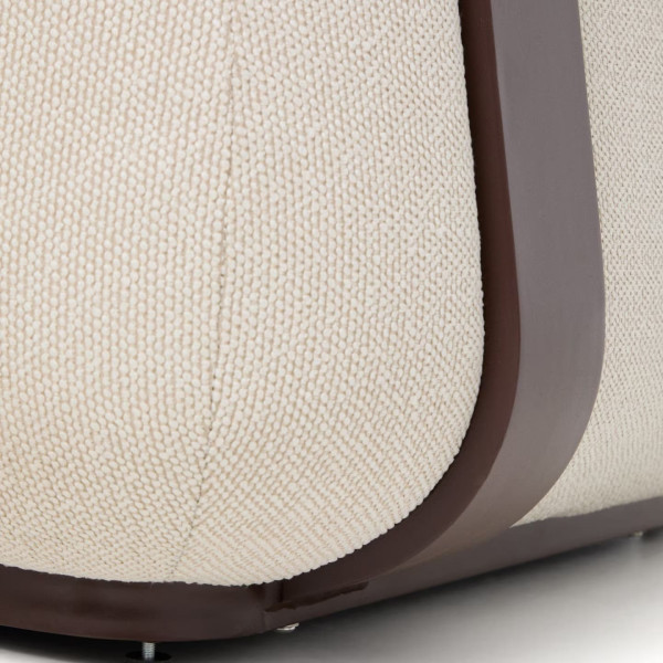 Диван 3-местный La Forma Tamaris O00654FA09 Коричневый 217 см-10