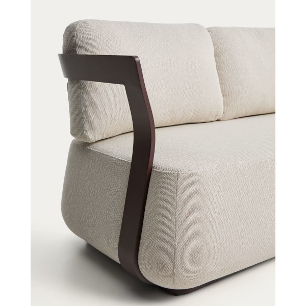 Диван 3-местный La Forma Tamaris O00654FA09 Коричневый 217 см-7