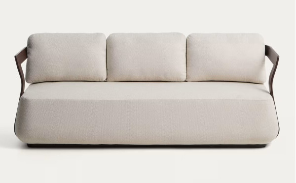 Диван 3-местный La Forma Tamaris O00654FA09 Коричневый 217 см-5