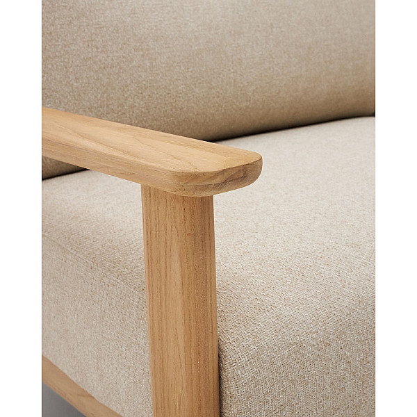 Диван 3-місний La Forma Tirant J1400037MM47 Бежевий 212 см-9