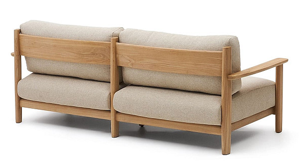 Диван 3-місний La Forma Tirant J1400037MM47 Бежевий 212 см-5