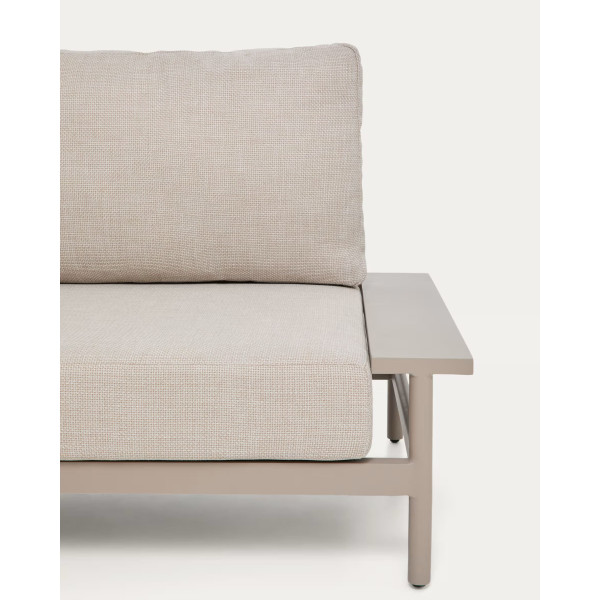 Угловой садовый диван La Forma Vathi O00618FA11 Бежевый-6